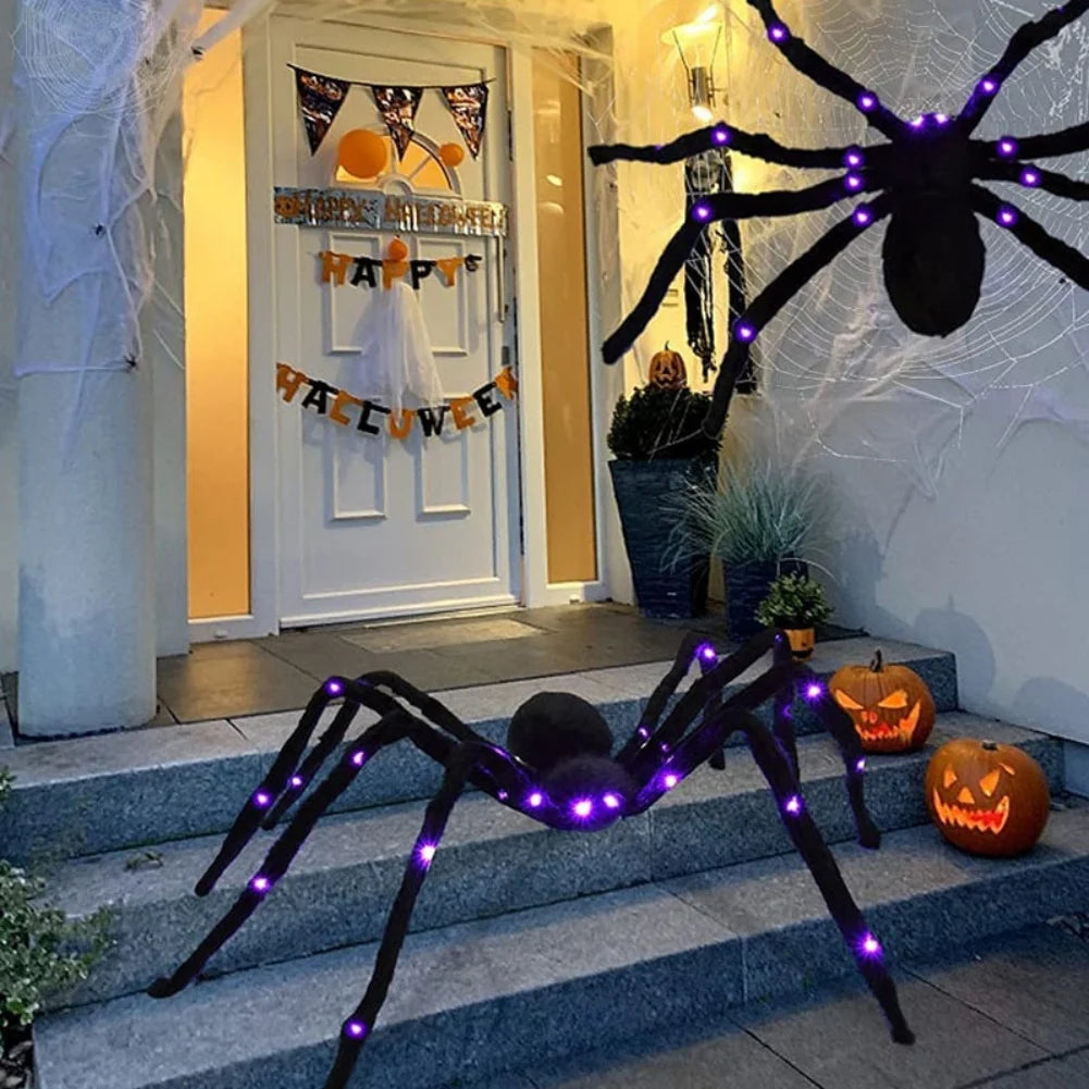 Light-up Spider Halloween Decoration