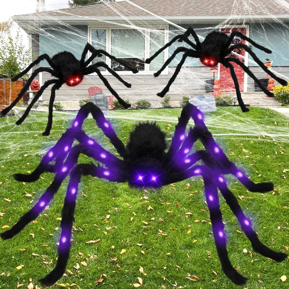 Light-up Spider Halloween Decoration